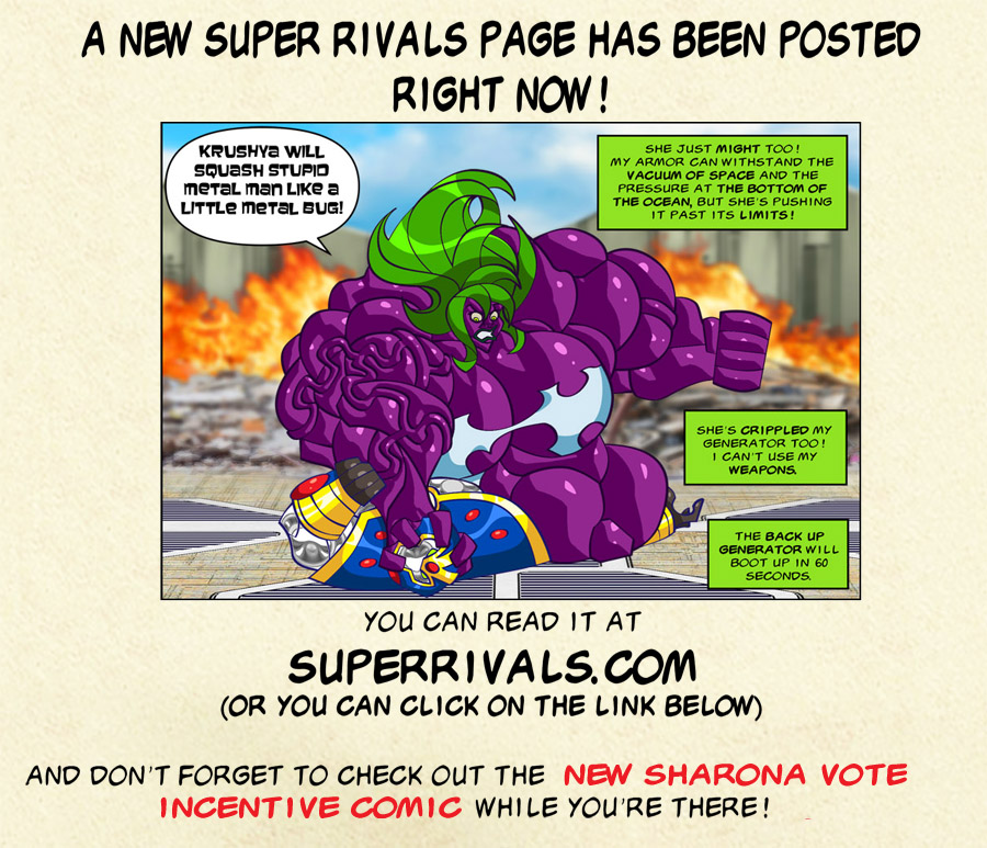 New Super Rivals page!