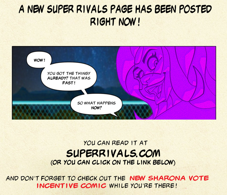 New Super Rivals page!