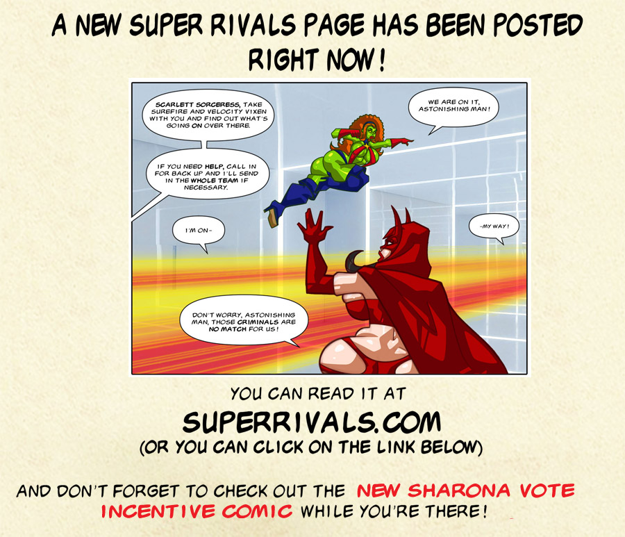 New Super Rivals page!