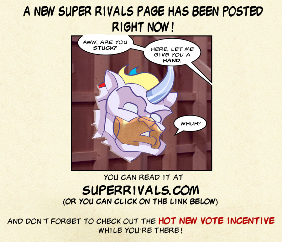 New Super Rivals page!