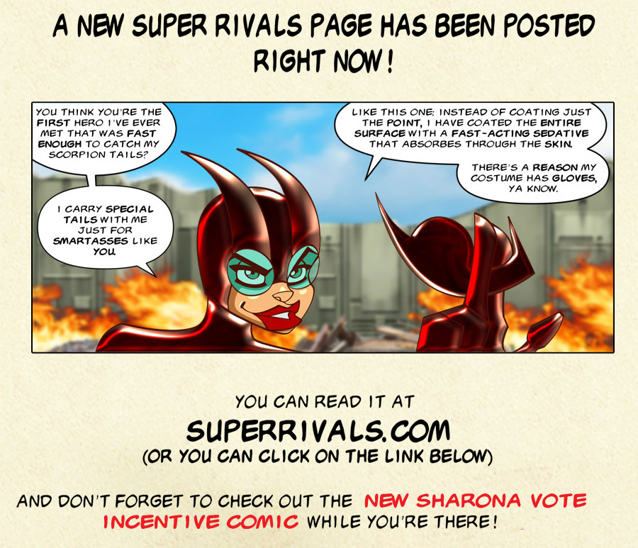 New Super Rivals page!